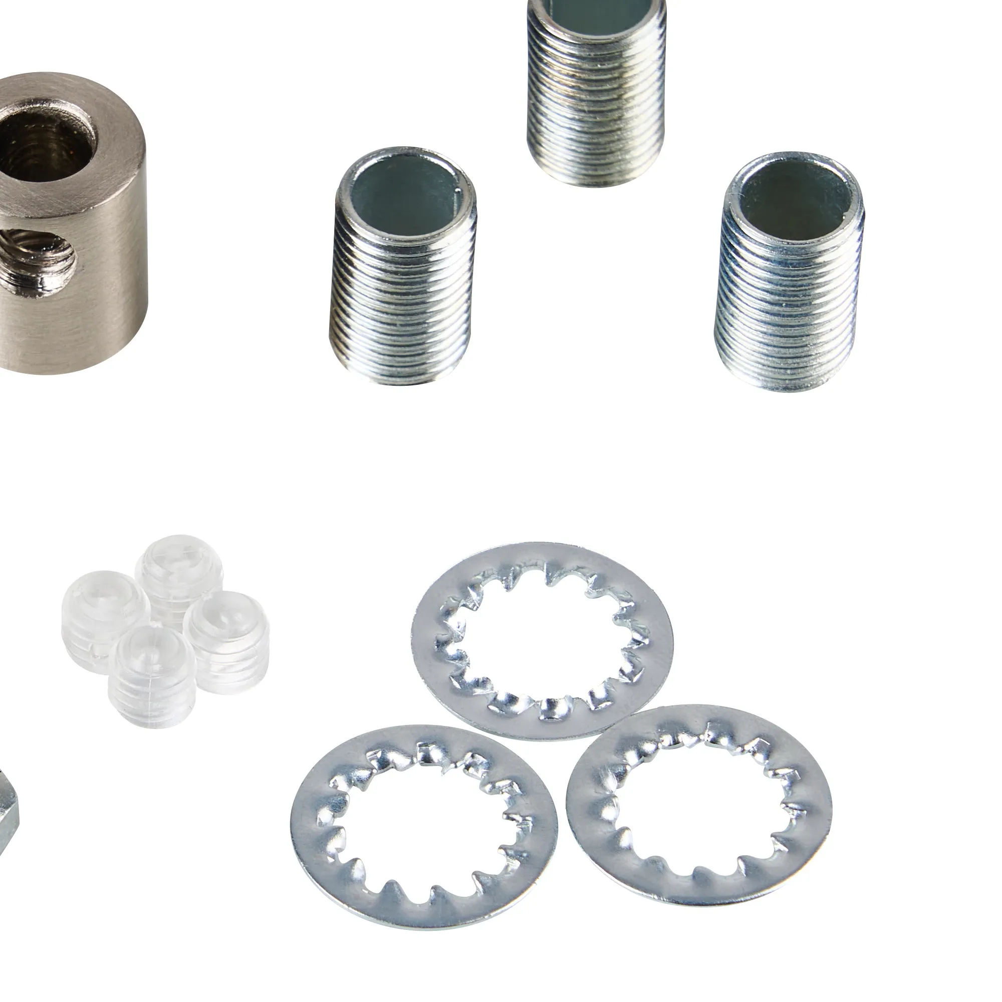 Hayes Metal Cable Grip Kit (3pcs) Satin Nickel D0897  Deco Hayes Accessories